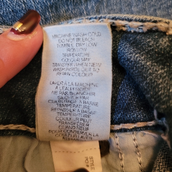 Warehouse One high rise straight crops, size 32 - Picture 6 of 10